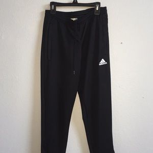 BLACK ADIDAS JOGGERS